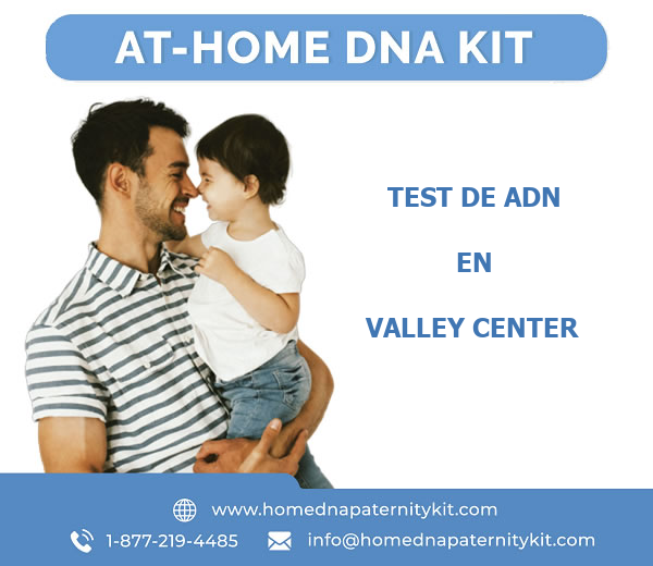 Test de ADN en Valley Center